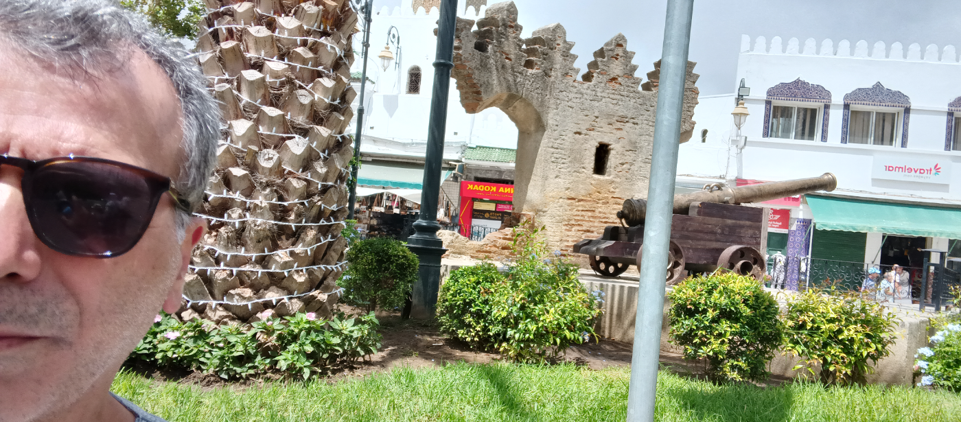 Historic Tangier medina gateway